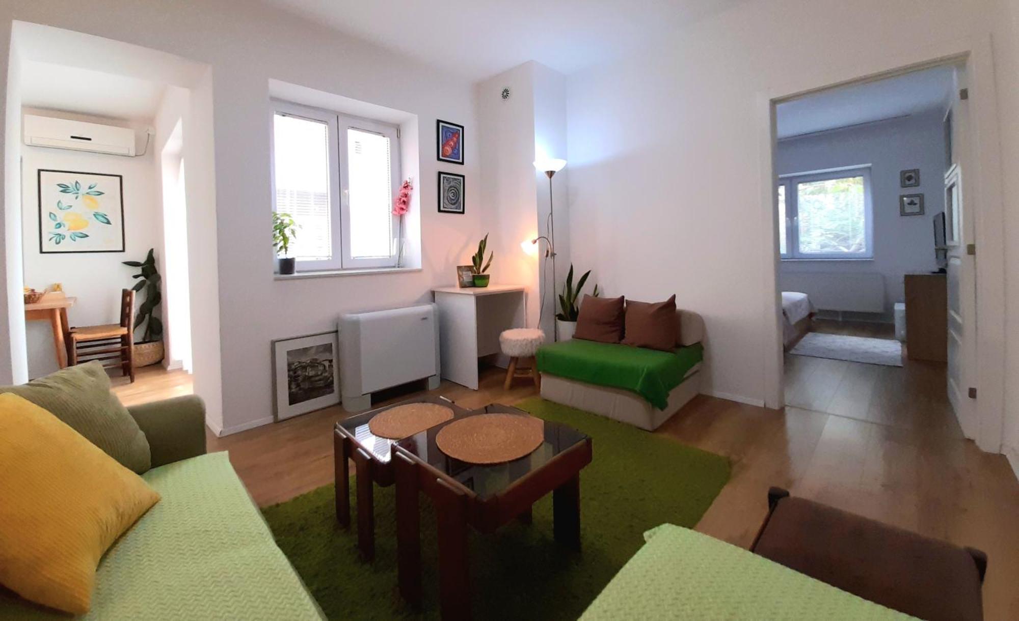 Central Modern Apt With Garden 斯特鲁加 外观 照片